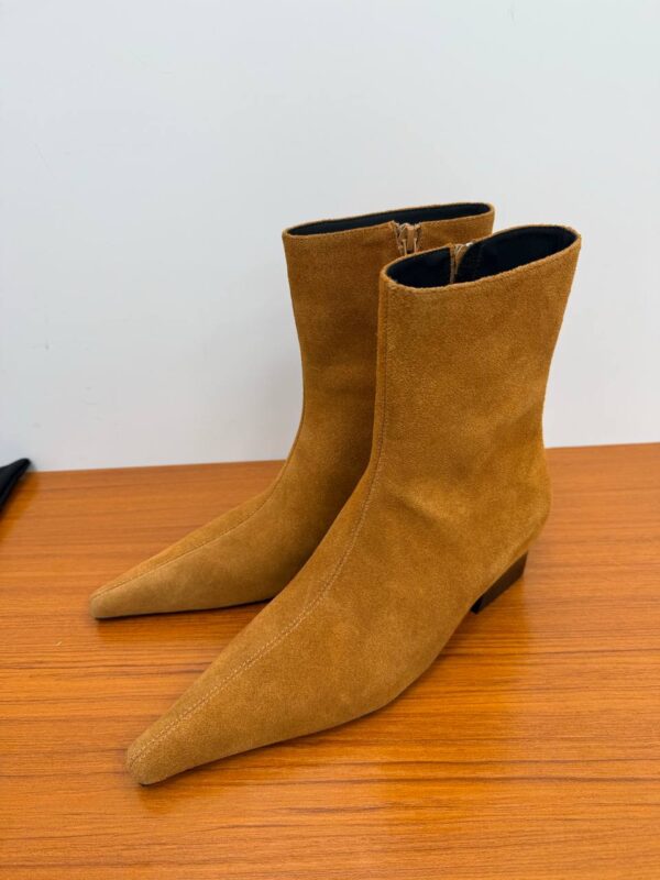 Ботильоны замшевые Saint Laurent