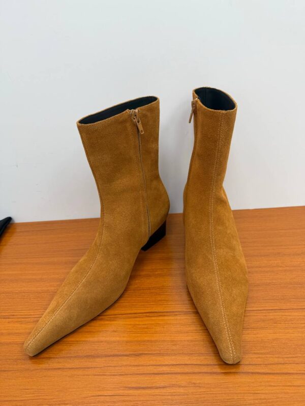 Ботильоны замшевые Saint Laurent