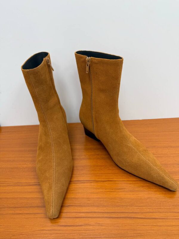 Ботильоны замшевые Saint Laurent