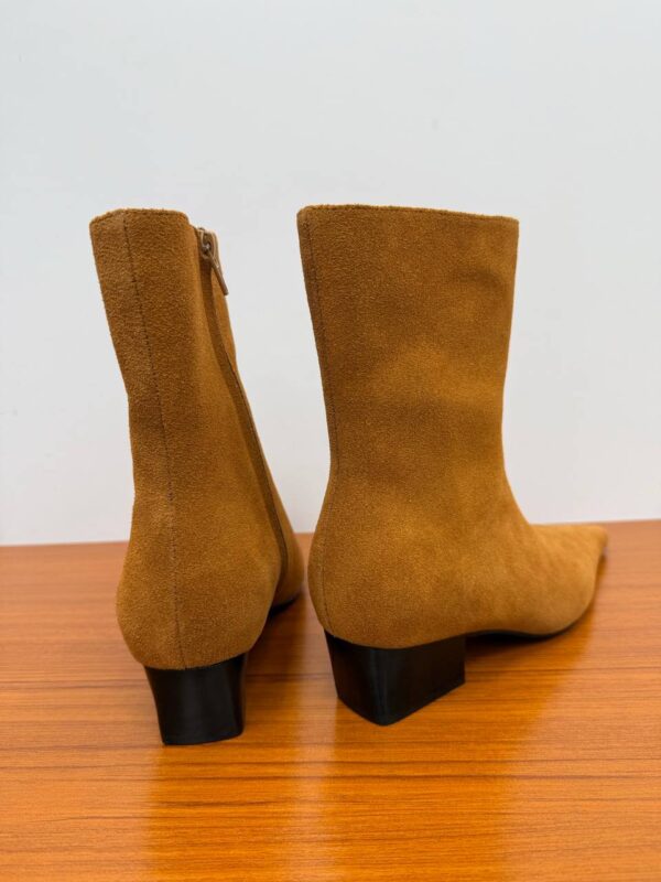 Ботильоны замшевые Saint Laurent