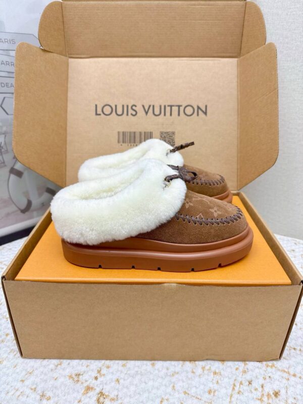 Сабо с мехом Louis Vuitton