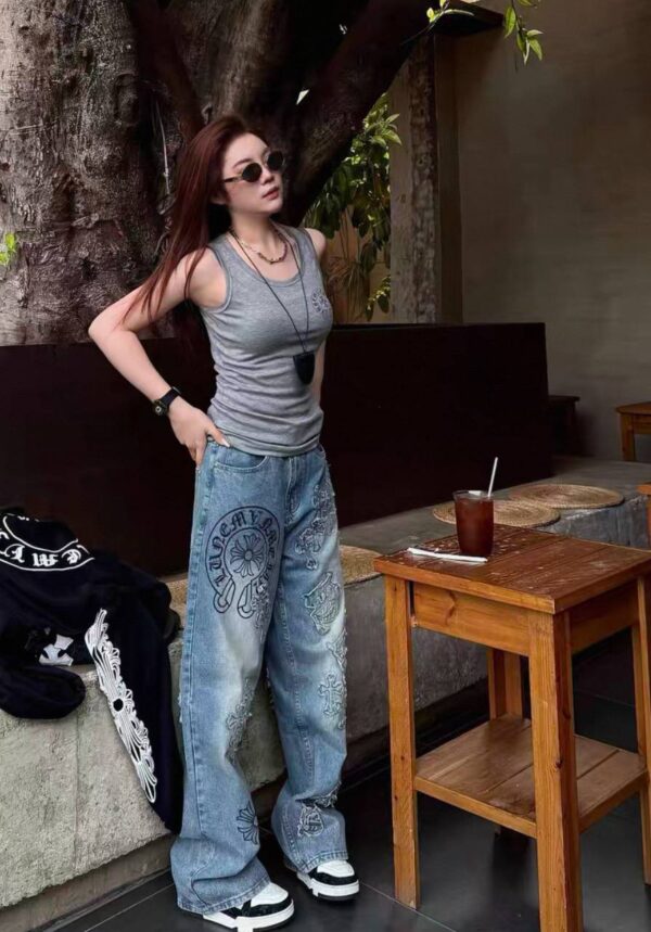 Джинсы Chrome Hearts