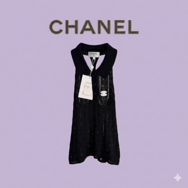 Платье трикотажное Chanel