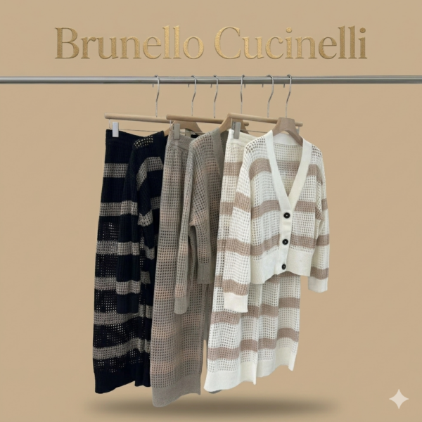 Костюм с юбкой Brunello Cucinelli