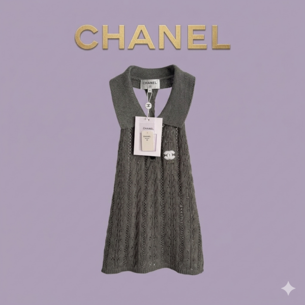 Платье трикотажное Chanel