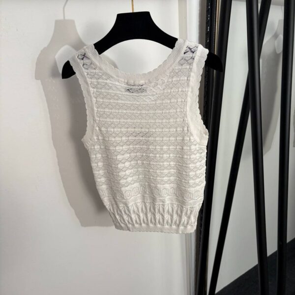 Топ трикотажный Chanel