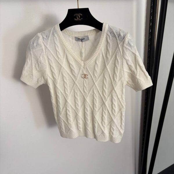 Джемпер с коротким рукавом Chanel