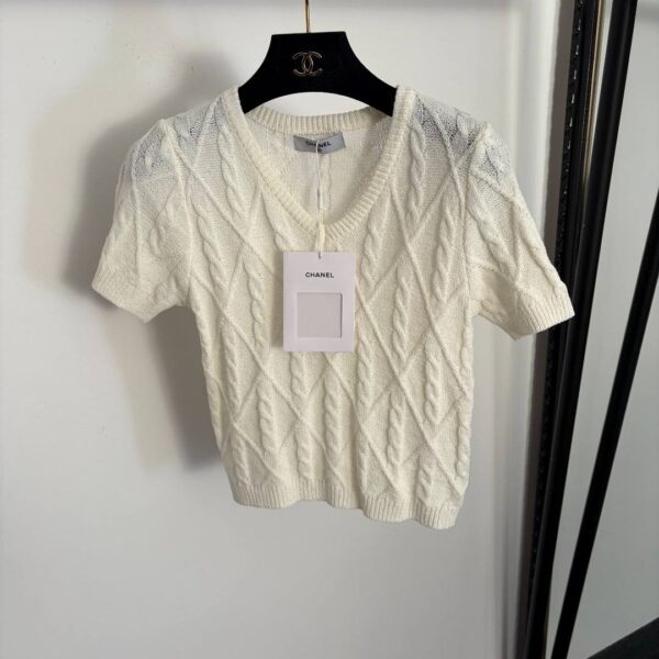 Джемпер с коротким рукавом Chanel