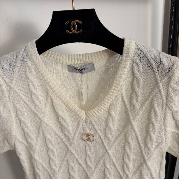 Джемпер с коротким рукавом Chanel