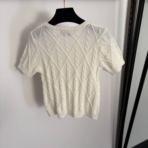 Джемпер с коротким рукавом Chanel