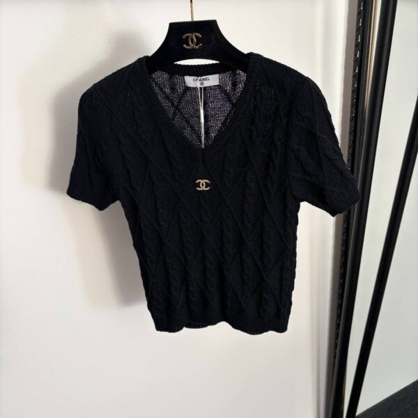 Джемпер с коротким рукавом Chanel